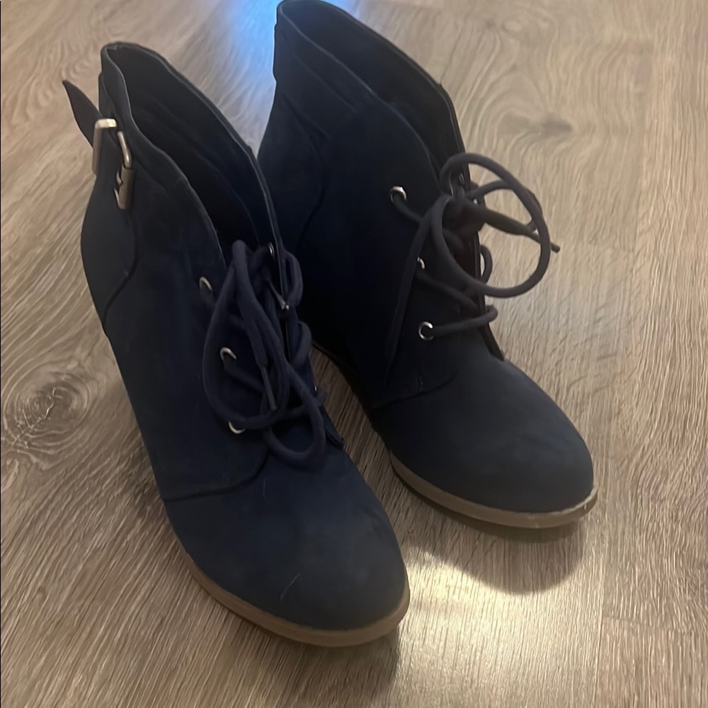 Authentic American Heritage Blue Ankle Booties